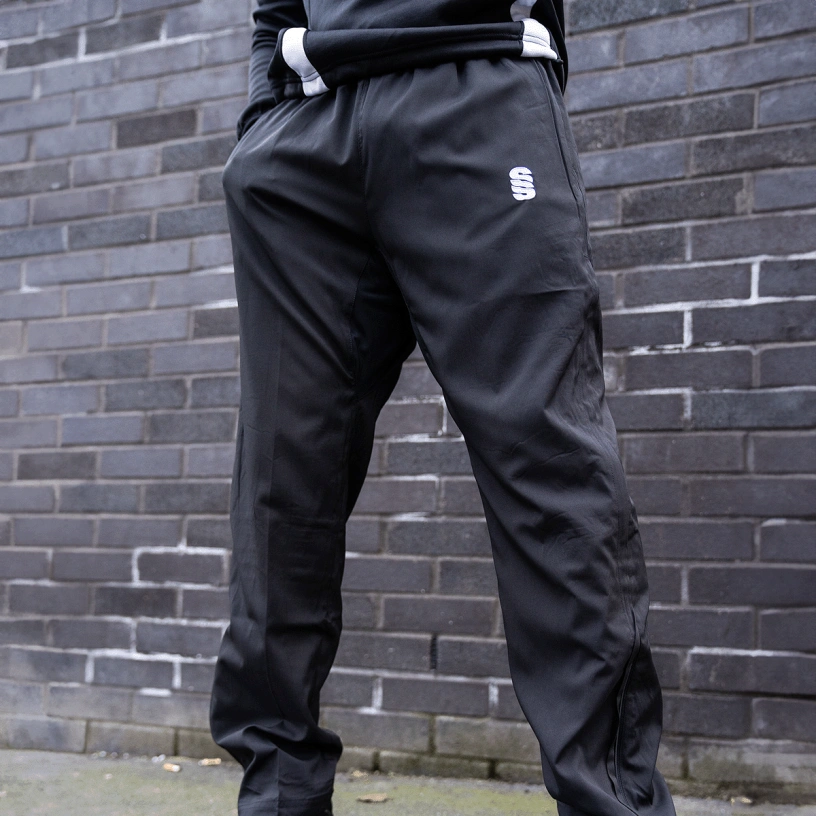 Ashbourne CC Dual Poplin Track Pant : Black
